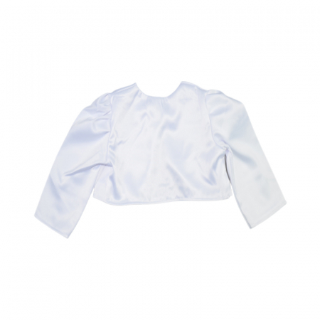 Bolero elegant pentru fete Mini Junior BFDD-3, Alb [1]