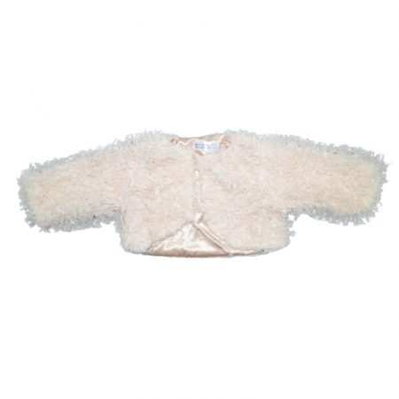 Îmbrăcăminte fete - Bolero elegant pentru fete Mini Bimbi BMB-C, Crem