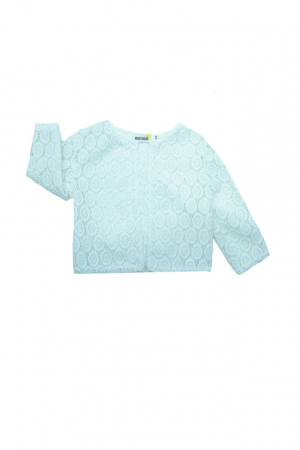 Îmbrăcăminte fete - Bolero elegant pentru fete Pandanam PDM1C-110-cm, Crem