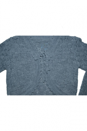 Bolero maneca lunga pentru fete Mini Junior BTE75-110-cm, Gri [1]