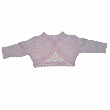 Îmbrăcăminte fete - Bolero pentru fete Mini Junior  2605BERZ, Roz
