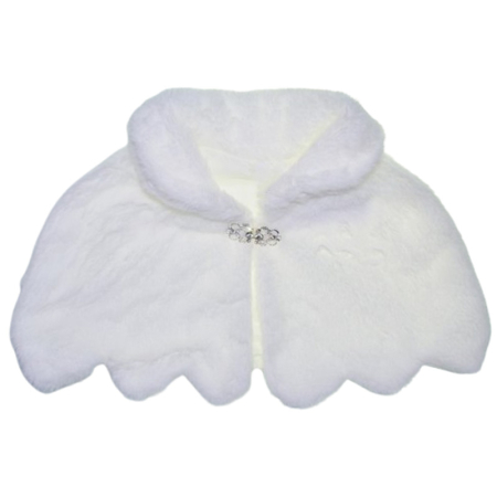 Bolero, cardigane si pulovere fete - Bolero pentru fete, Mini Junior B1912-4, Alb