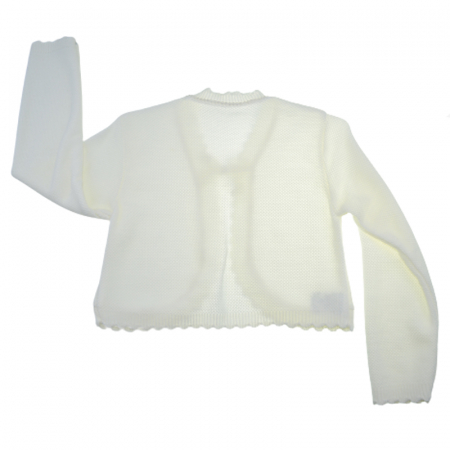 Bolero pentru fete Mini Junior BO54328, Crem [1]
