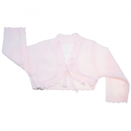 Îmbrăcăminte fete - Bolero pentru fete Mini Junior BO5434, Roz