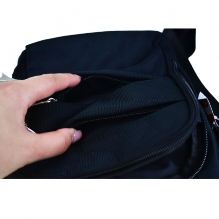 Geanta de umar pentru barbati Mini Junior BBMJ-3, Negru [3]