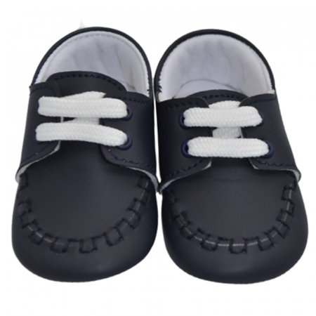Botosei eleganti pentru baieti Baby Sea 290901B, Bleumarin [2]