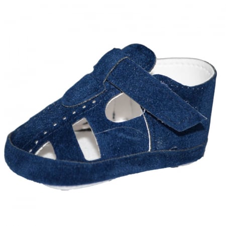 Botosei bebelusi - Botosei eleganti pentru baieti Christopher Baby Club 5324, Bleumarin