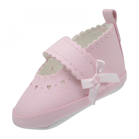 Botosei bebelusi - Botosei eleganti pentru fete Christopher Baby Club 2798-2, Roz