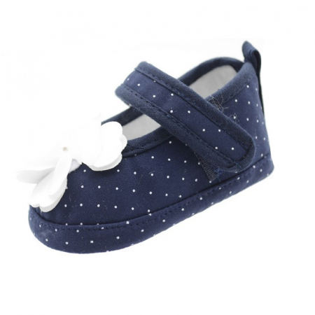 Botosei bebelusi - Botosei eleganti pentru fete Christopher Baby Club 6352-BL-10-0-3-luni, Bleumarin