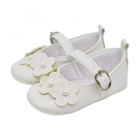 Botosei botez - Botosei eleganti pentru fete, Mini Junior 0209FA-16, Alb