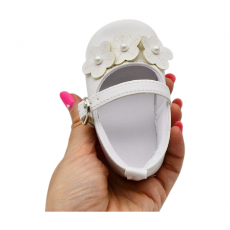 Botosei eleganti pentru fete, Mini Junior 0209FA-16, Alb [3]