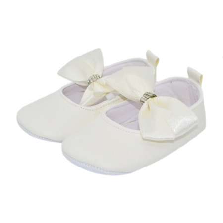 Botosei bebelusi - Botosei eleganti pentru fete Mini Junior 1008-C1, Crem