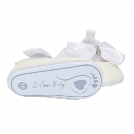 Botosei eleganti pentru fete Mini Junior 1008-C, Crem [2]