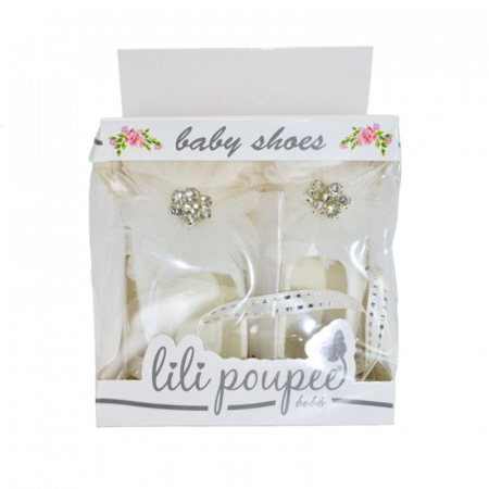 Botosei eleganti pentru fete Mini Junior BTS-BS2, Alb [1]