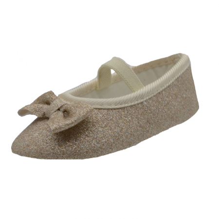Încălțaminte fete - Botosei eleganti pentru fete Mini Junior BTT-52-17, Auriu