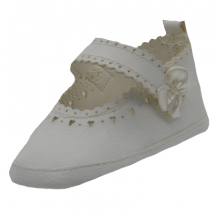 Botosei bebelusi - Botosei eleganti pentru fete Mini Junior BTT-63-17, Alb