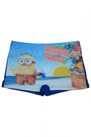 Costume de baie - Boxeri de baie baieti Minions Sun City DQE1818-98, Albastru
