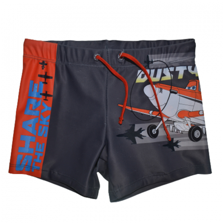 Costume de baie - Boxeri de plaja pentru baieti Disney S45190G, Gri