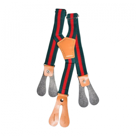 Îmbrăcăminte băieți - Bretele reglabile pentru baieti, Mini Junior BRTMJ2603-2, Verde