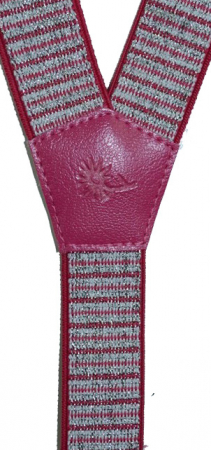 Bretele reglabile pentru fete Topgal BRT34F, Gri [1]