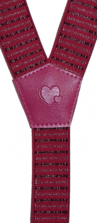 Bretele reglabile pentru fete Topgal BRT39F, Roz [1]