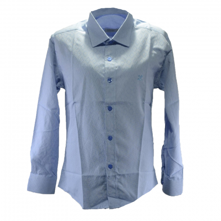 Îmbrăcăminte băieți - Camasa cu maneca lunga pentru baieti LA Kids BTO-179-134, Albastru