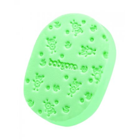 Bureti si manusi baie - Burete de baie pentru copii BabyOno 063V, Verde