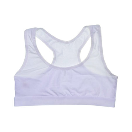 Lenjerie intima - Bustiera, sutien pentru fete Mini Junior, 2409A, Alb