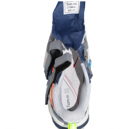 Pantofi sport pentru baieti Tom Miki C-T7986-k-27, Gri [3]