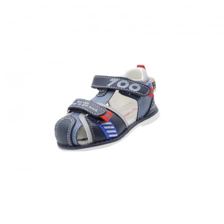 Sandale băieți - Sandale ortopedice pentru baieti Tom Miki C-T9124-K-18, Bleumarin