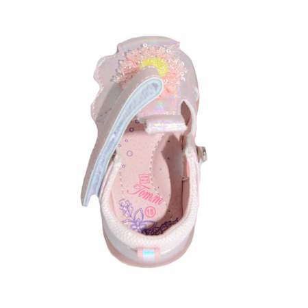 Sandale ortopedice pentru fete Tom Miki C-T9128-C-18, Roz [3]
