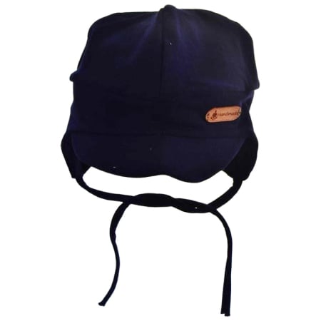 Caciuli si palarii de vara baieti - Caciula din bumbac, cu 2 straturi, pentru baieti, Mini Junior C1711B-40, Bleumarin