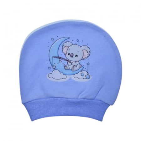 Caciuli si palarii de vara baieti - Caciula din bumbac, pentru baieti, Mini Junior CA10012-6, Albastru