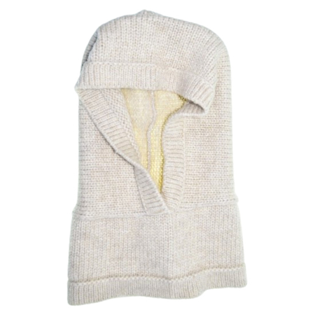 Caciula tip cagula, pentru copii, Mini Junior CG0111C, Crem [2]