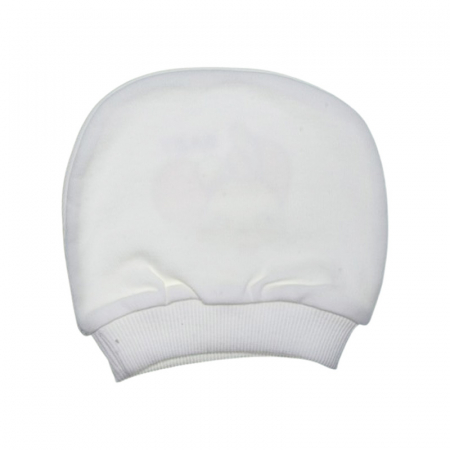 Caciula din bumbac, pentru fete, Mini Junior CA10012-8, Alb [1]