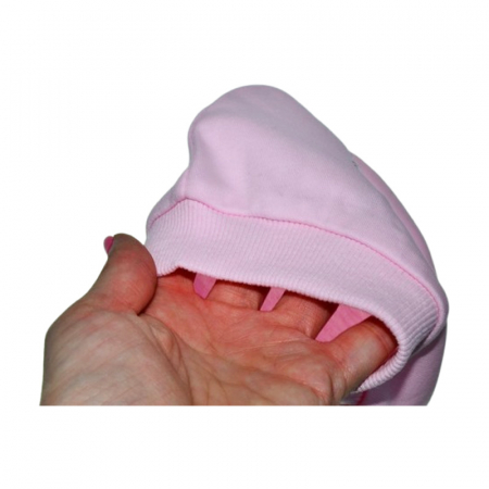 Caciula din bumbac, pentru fete, Mini Junior CA10012-5, Roz [2]