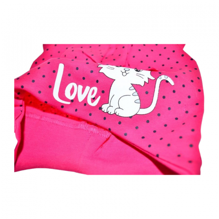 Caciula din bumbac, pentru fete, Mini Junior CAMJ1303-24, Fucsia [1]