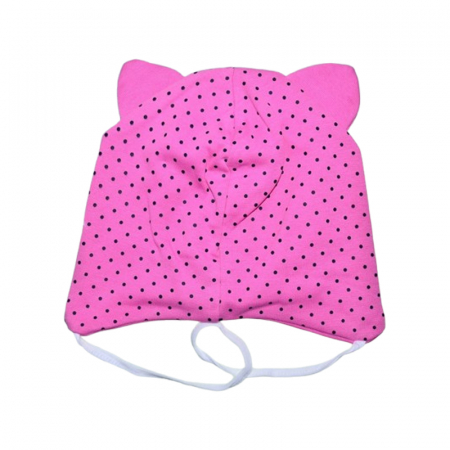 Caciula din bumbac, pentru fete, Mini Junior CAMJ1303-26, Roz [2]