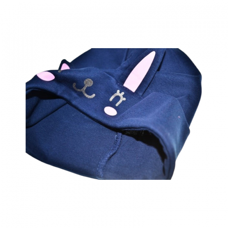 Caciula din bumbac, pentru fete, Mini Junior CAMJ1303-31, Bleumarin [1]
