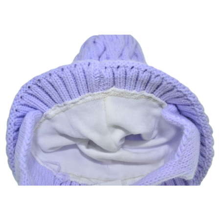 Caciula groasa dubla, pentru copii, Mini Junior CMJ1812A-36, Albastru deschis [2]