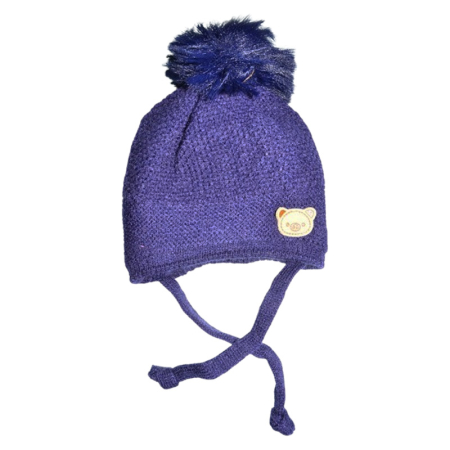 Caciuli si palarii de vara baieti - Caciula groasa, pentru baieti, Mini Junior C1511UB-36, Bleumarin