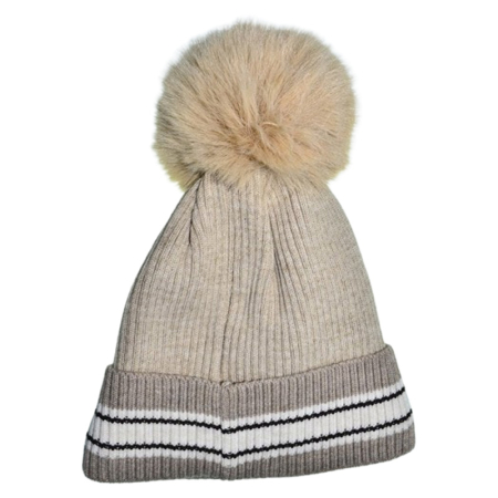 Caciula groasa pentru baieti, Mini Junior CB0111C-3, Crem [1]