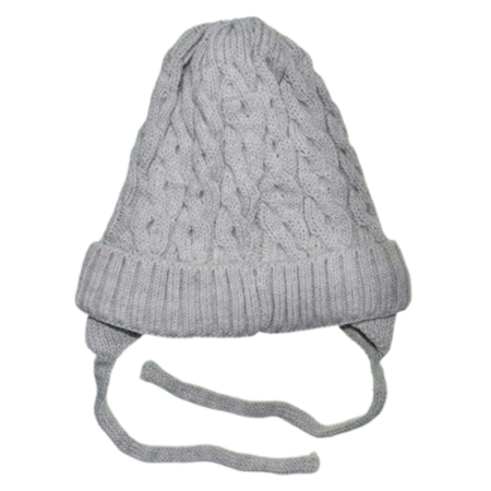 Caciula groasa dubla, pentru copii, Mini Junior CMJ1812G-36, Gri [2]