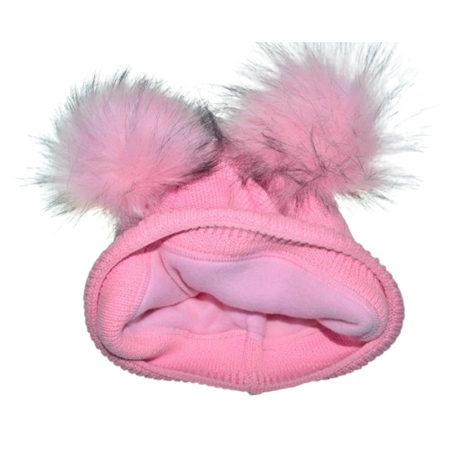 Caciula groasa pentru fete, Mini Junior C0111R4-3, Roz [2]