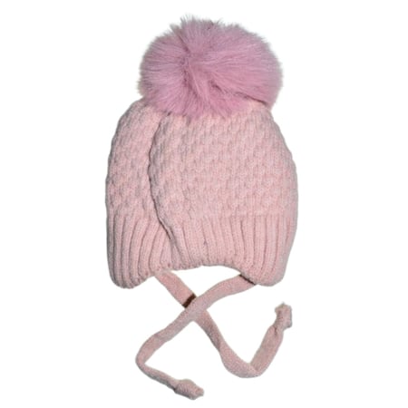 Caciula groasa, pentru fete, Mini Junior C1511CR-36, Roz [1]