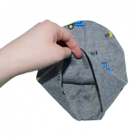 Caciula pentru baieti Ala Baby SD63130-48, Gri [1]