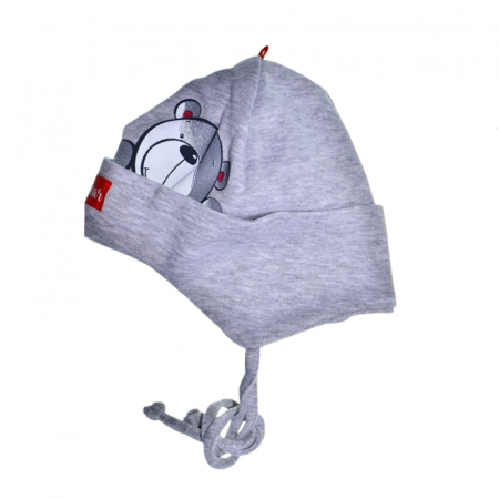 Caciula pentru baieti Mini Junior 46-023, Gri [1]