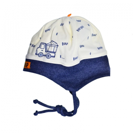 Caciula pentru baieti Mini Junior 44-026, Bej [1]