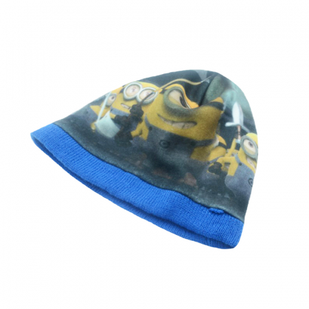 Căciuli băieți primăvară, toamnă și iarnă - Caciula pentru baieti Sun City Minions PH4110-52, Multicolor