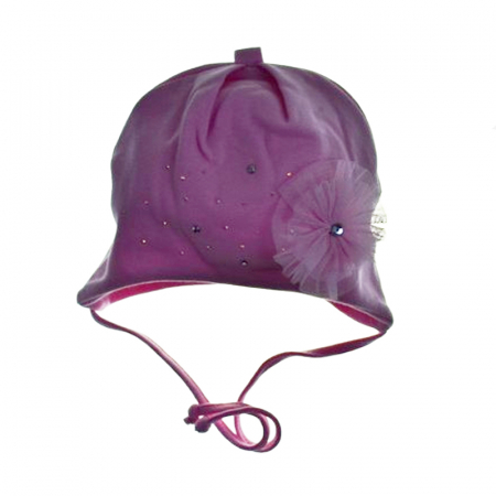 Caciula pentru fete Mini Junior 44-038, Roz [1]